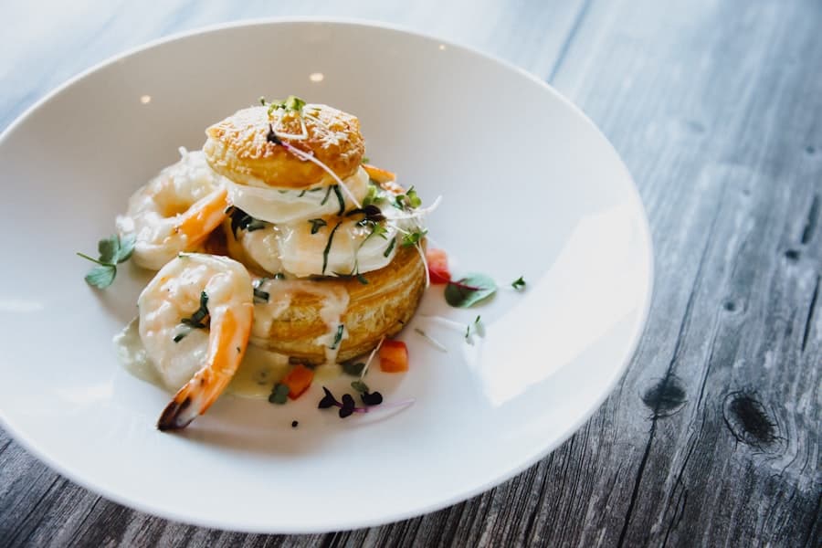 A dish from Chez Wou